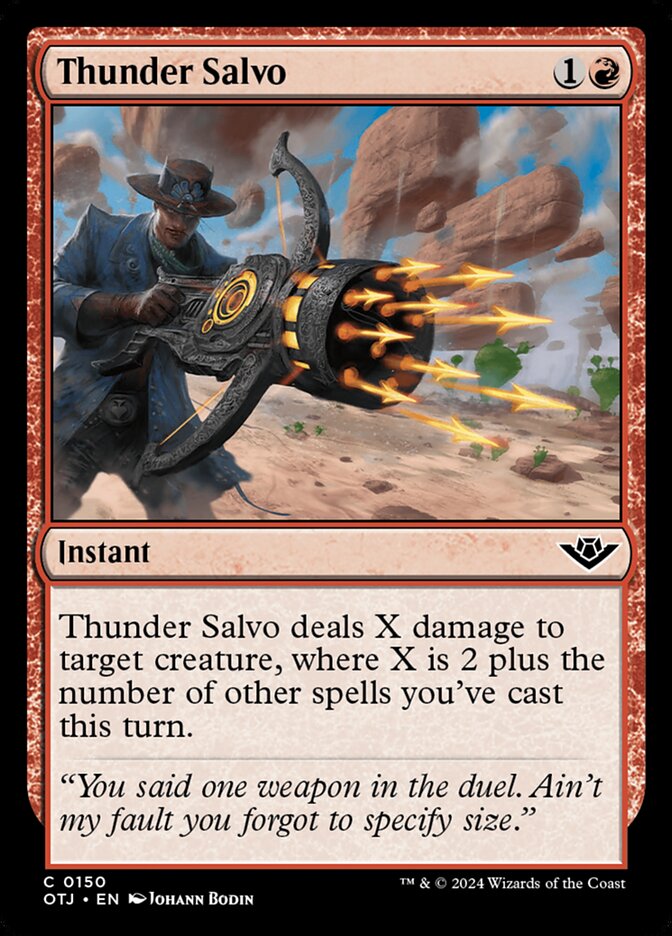 Thunder Salvo - carta Magic The Gathering