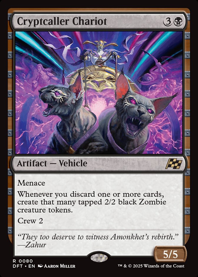 Cryptcaller Chariot - carta Magic The Gathering