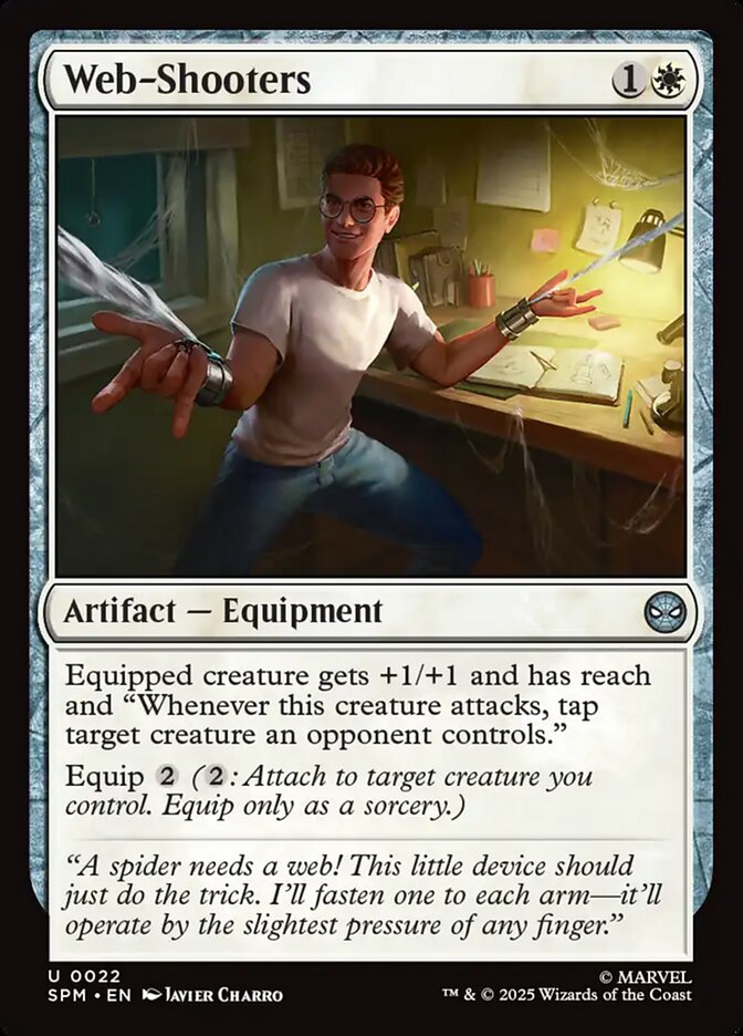 Web-Shooters - carta Magic The Gathering