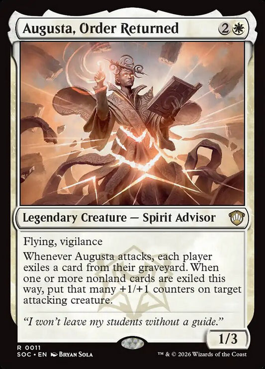 Augusta, Order Returned - SOC-011-NF-LDG