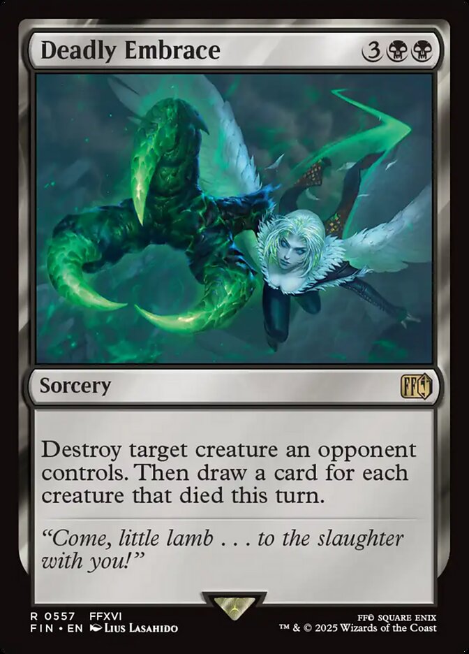 Deadly Embrace - carta Magic The Gathering