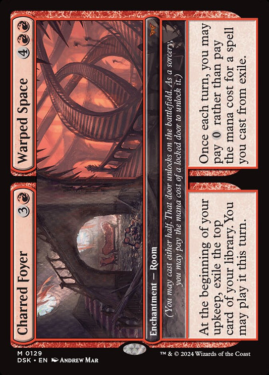 Charred Foyer // Warped Space - DSK-129-NF-STD