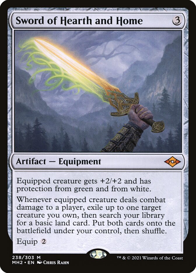 Sword of Hearth and Home - carta Magic The Gathering