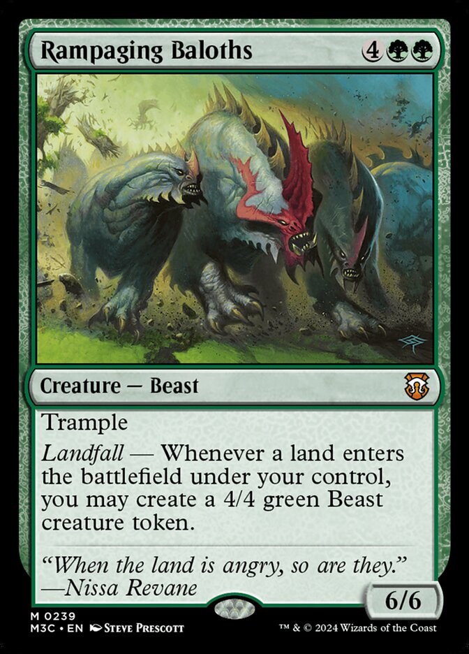 Rampaging Baloths - carta Magic The Gathering