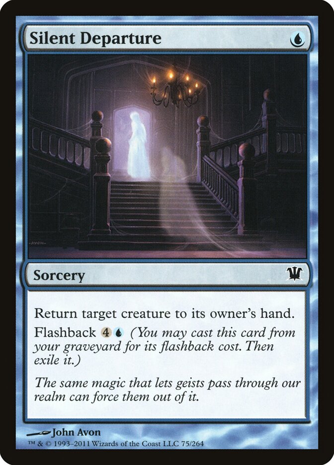 Silent Departure - carta Magic The Gathering