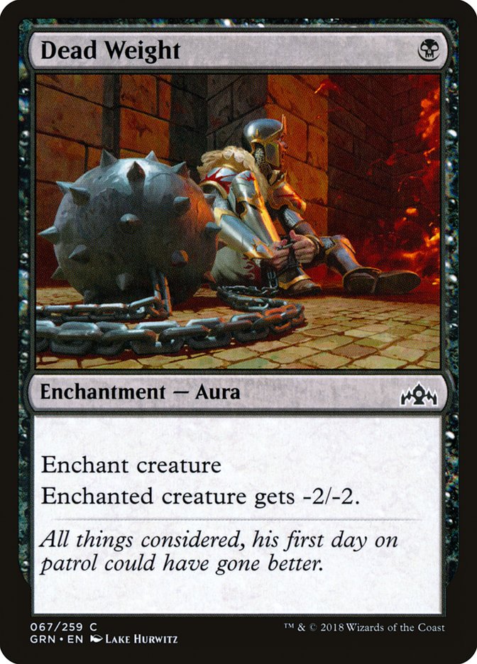Dead Weight - carta Magic The Gathering