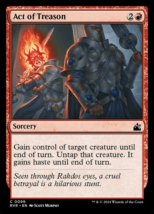 Act of Treason - carta Magic The Gathering