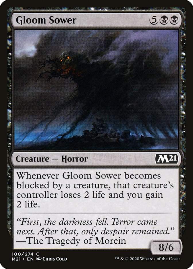 Gloom Sower - carta Magic The Gathering