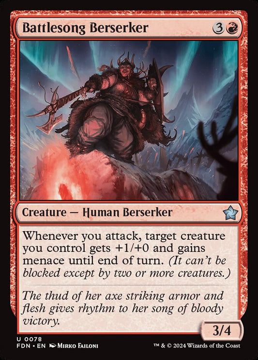 Battlesong Berserker - FDN-078-NF-STD