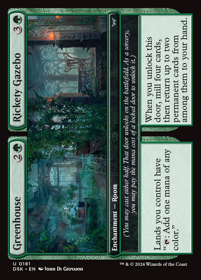 Greenhouse // Rickety Gazebo - carta Magic The Gathering