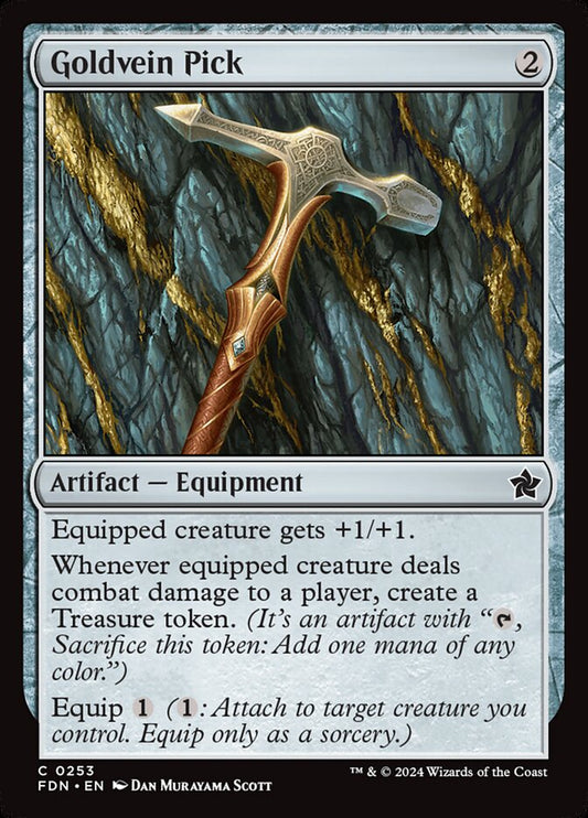 Goldvein Pick - carta Magic The Gathering