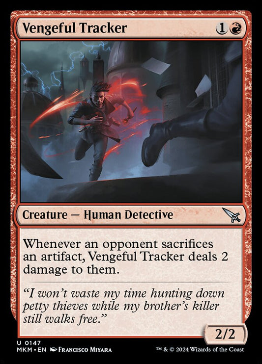 Vengeful Tracker - carta Magic The Gathering