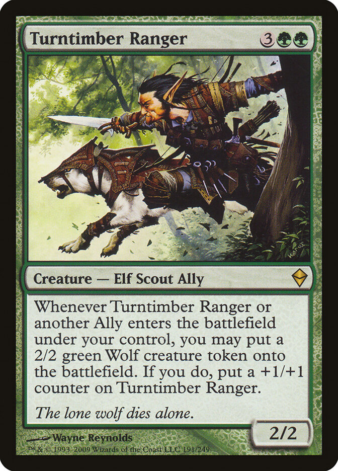 Turntimber Ranger - carta Magic The Gathering