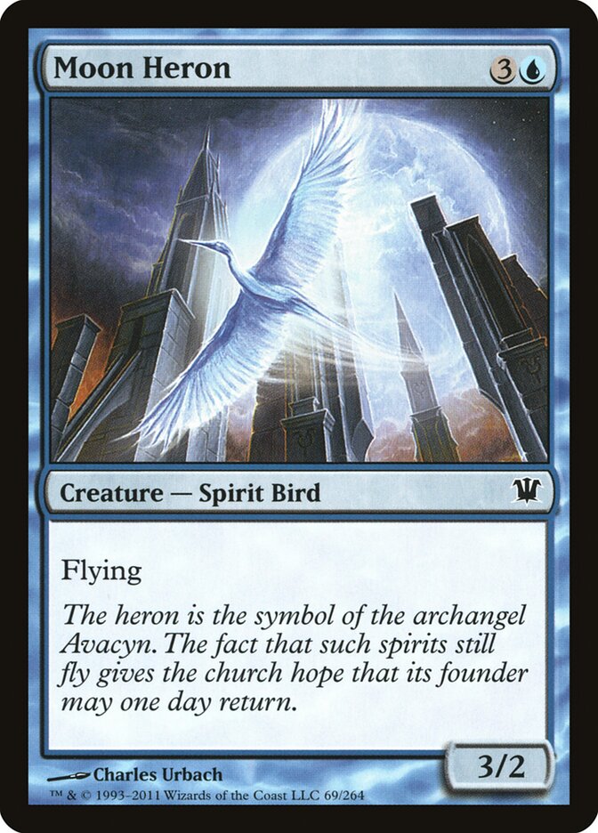 Moon Heron - carta Magic The Gathering