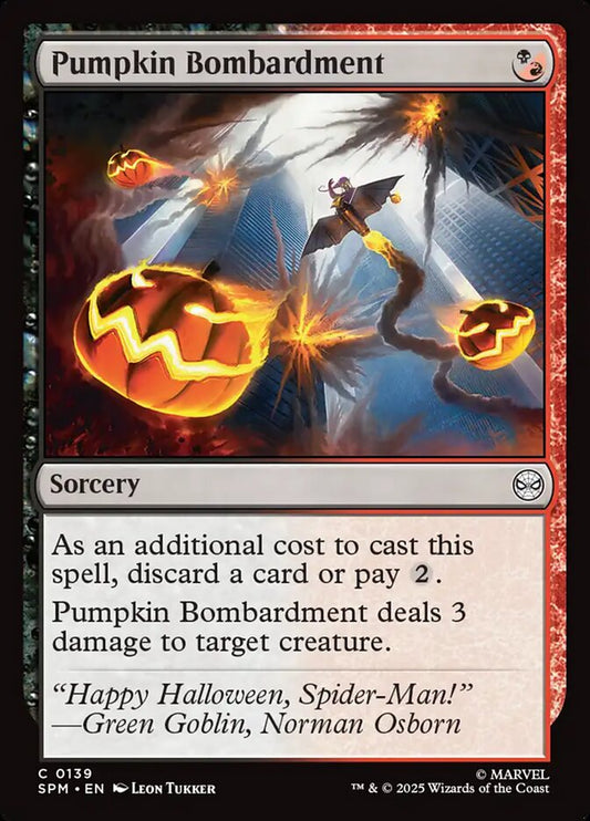 Pumpkin Bombardment - SPM-139-NF-STD