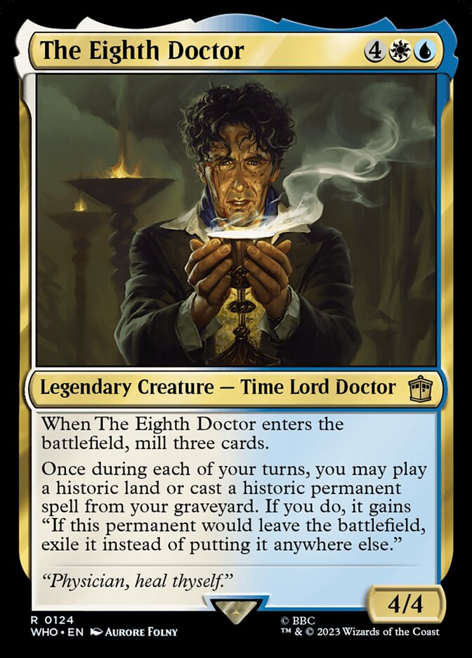 The Eighth Doctor - carta Magic The Gathering