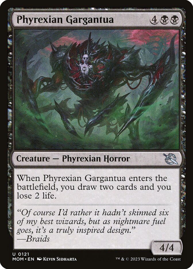 Phyrexian Gargantua - carta Magic The Gathering