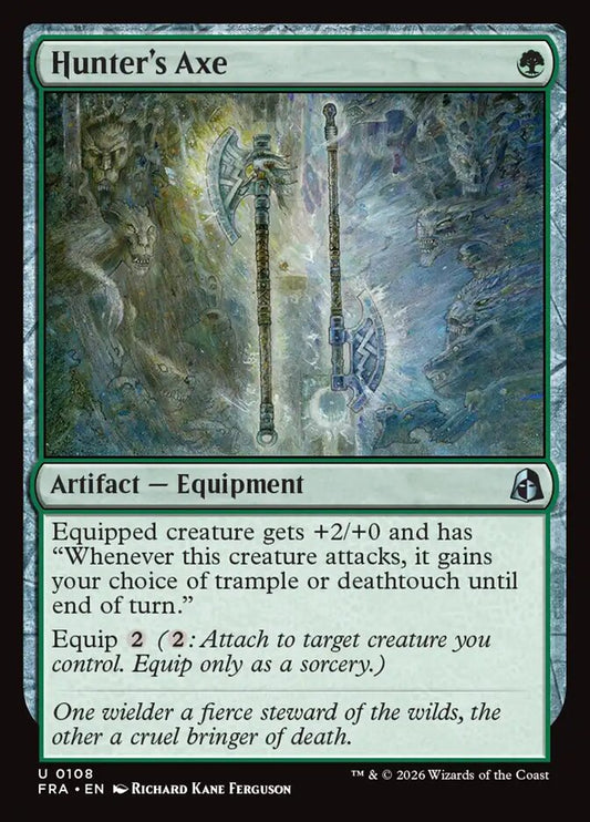 Hunter's Axe - carta Magic The Gathering