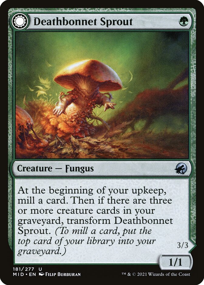 Deathbonnet Sprout - carta Magic The Gathering