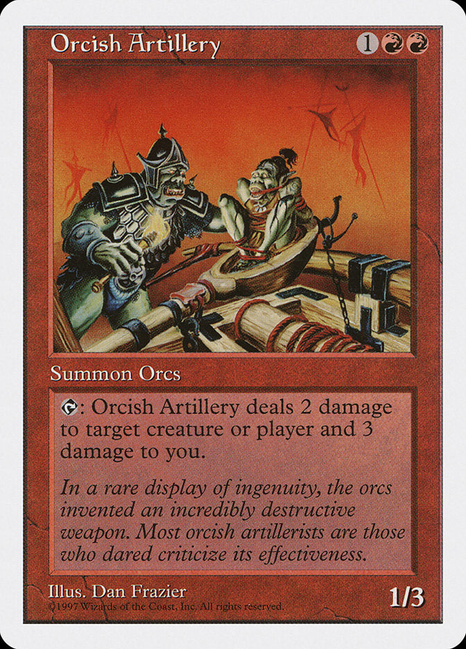 Orcish Artillery - 5ED-253-NF-STD