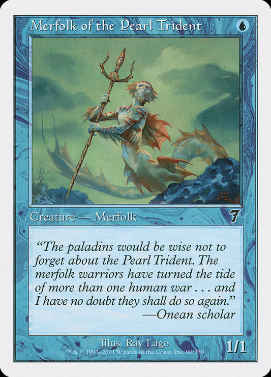 Merfolk of the Pearl Trident - carta Magic The Gathering