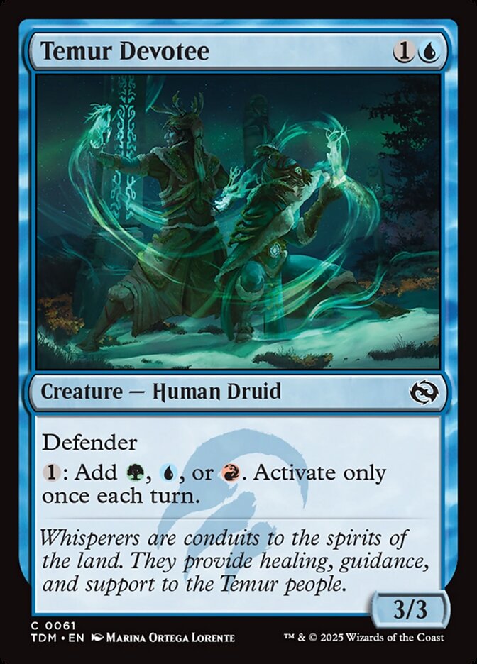 Temur Devotee - TDM-061-NF-STD
