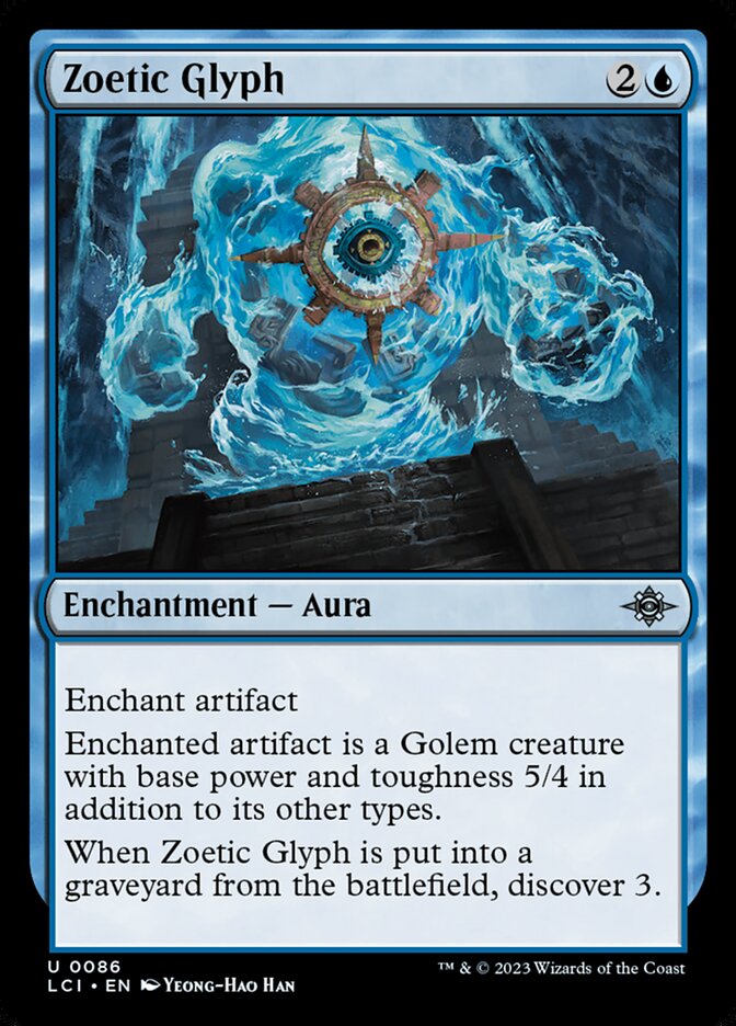 Zoetic Glyph - carta Magic The Gathering