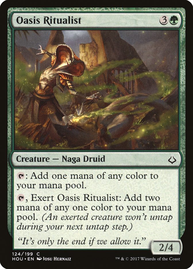 Oasis Ritualist - carta Magic The Gathering