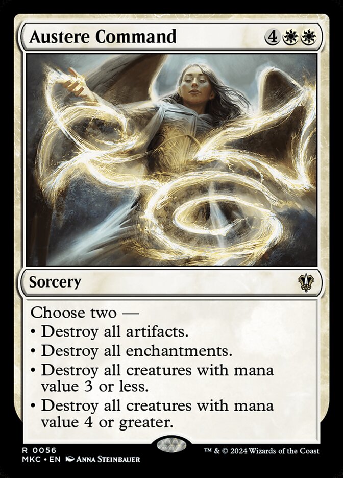 Austere Command - carta Magic The Gathering