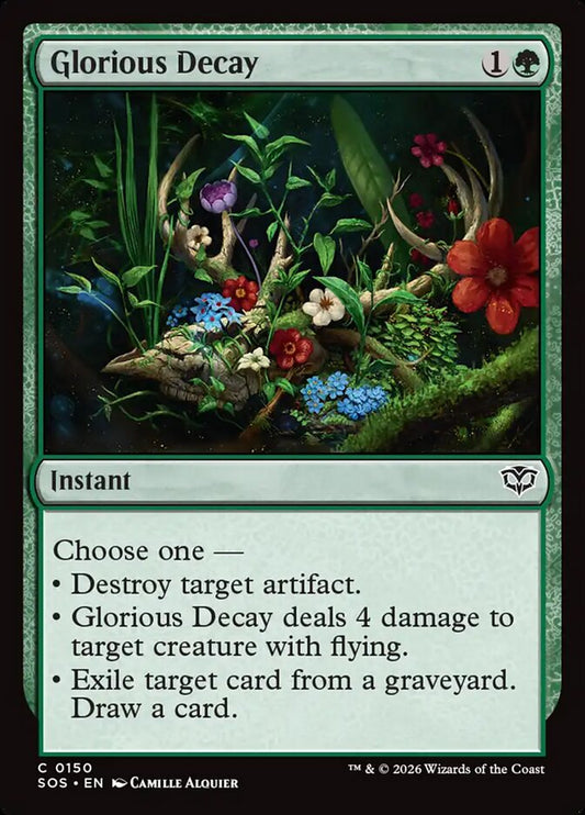 Glorious Decay - carta Magic The Gathering