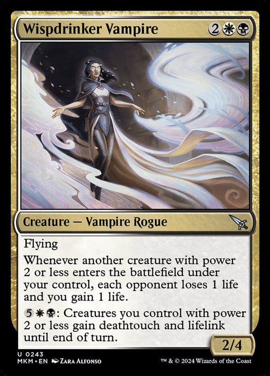 Wispdrinker Vampire - carta Magic The Gathering