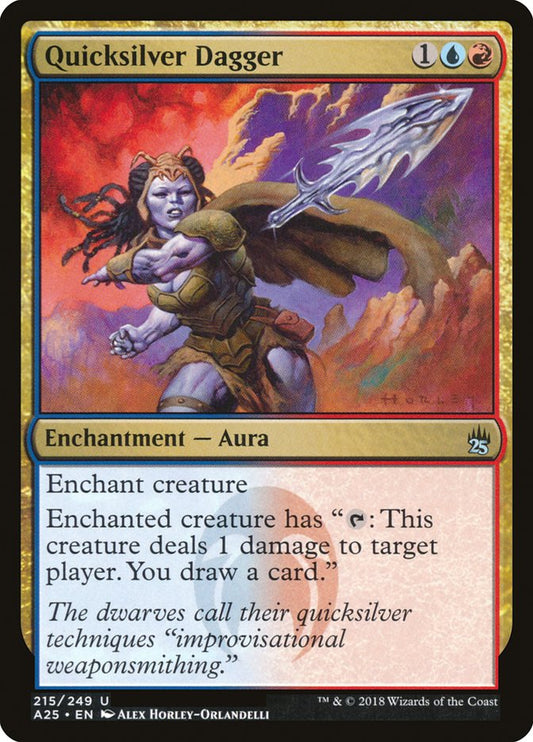 Quicksilver Dagger - A25-215-NF-STD