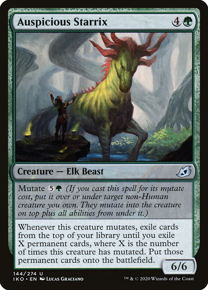 Auspicious Starrix - carta Magic The Gathering