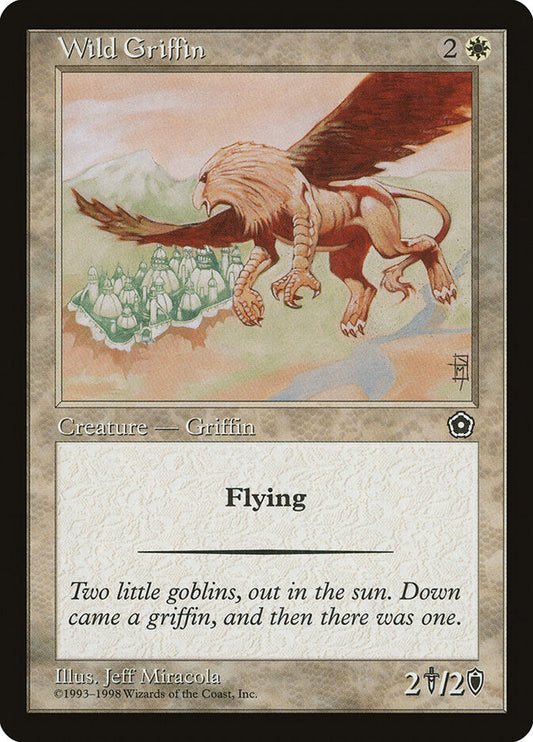 Wild Griffin - carta Magic The Gathering
