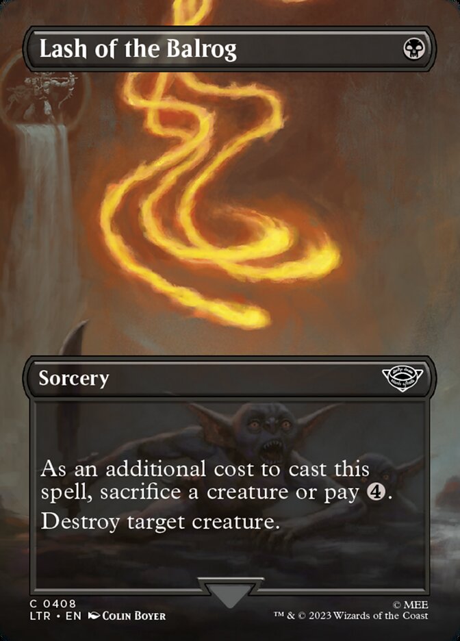 Lash of the Balrog - carta Magic The Gathering