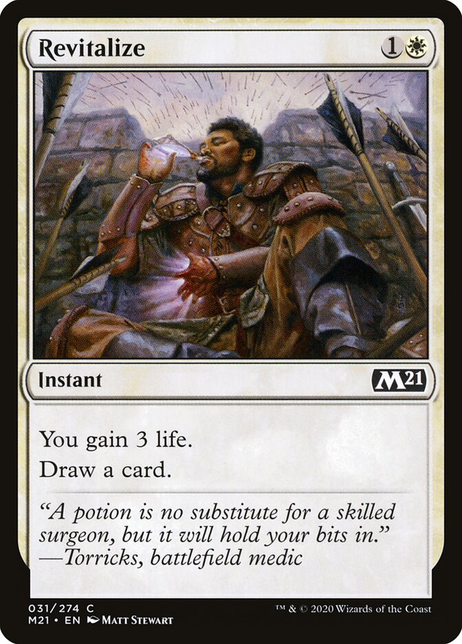 Revitalize - carta Magic The Gathering