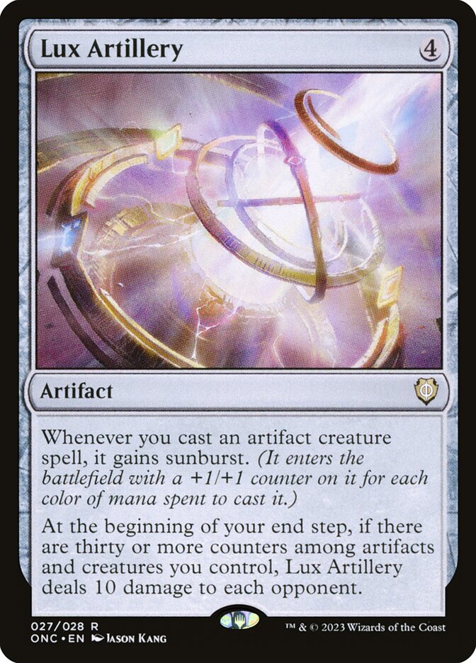 Lux Artillery - carta Magic The Gathering
