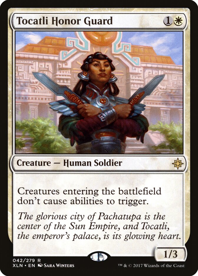 Tocatli Honor Guard - carta Magic The Gathering