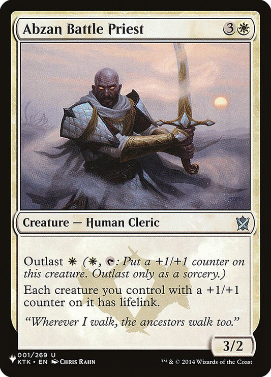 Abzan Battle Priest - carta Magic The Gathering