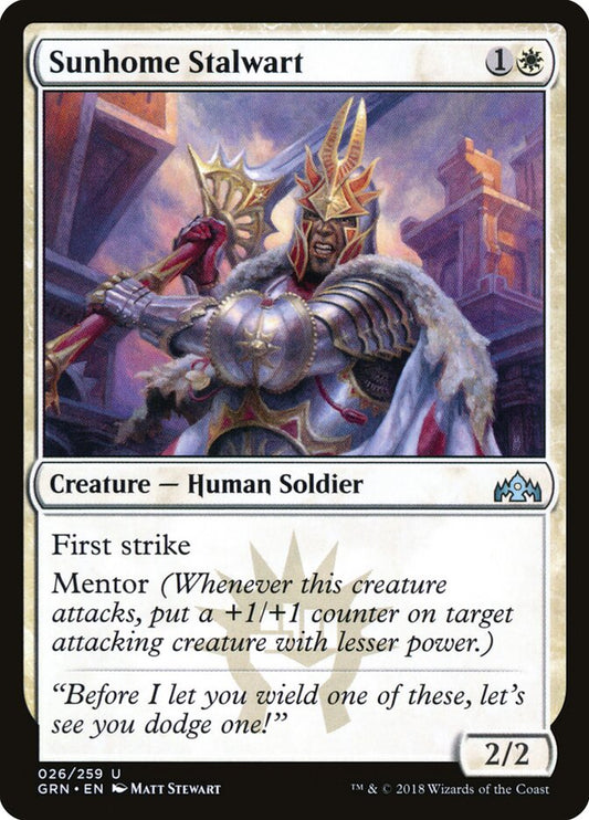 Sunhome Stalwart - carta Magic The Gathering