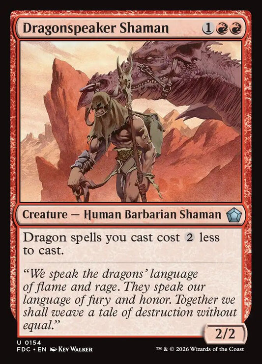 Dragonspeaker Shaman - carta Magic The Gathering