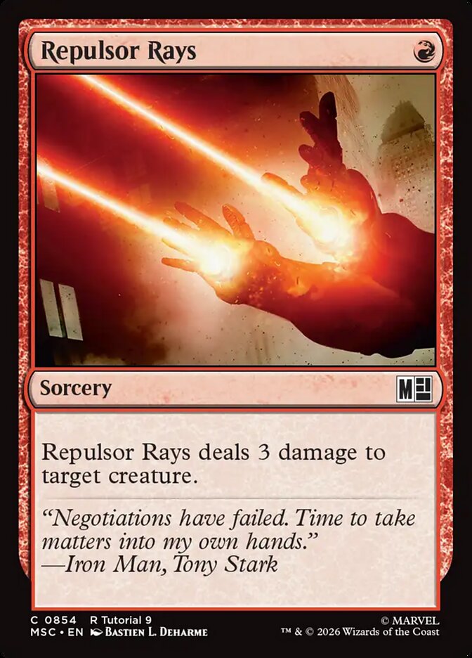 Repulsor Rays - carta Magic The Gathering