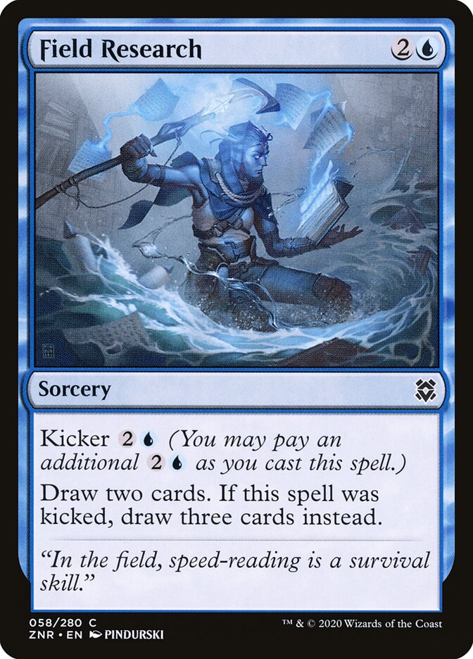 Field Research - carta Magic The Gathering