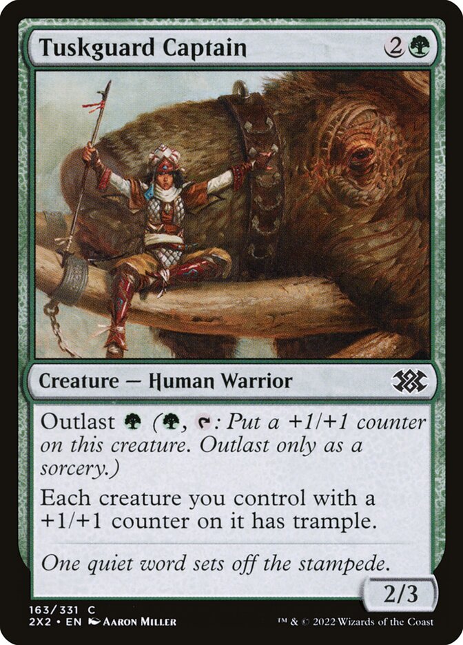 Tuskguard Captain - carta Magic The Gathering