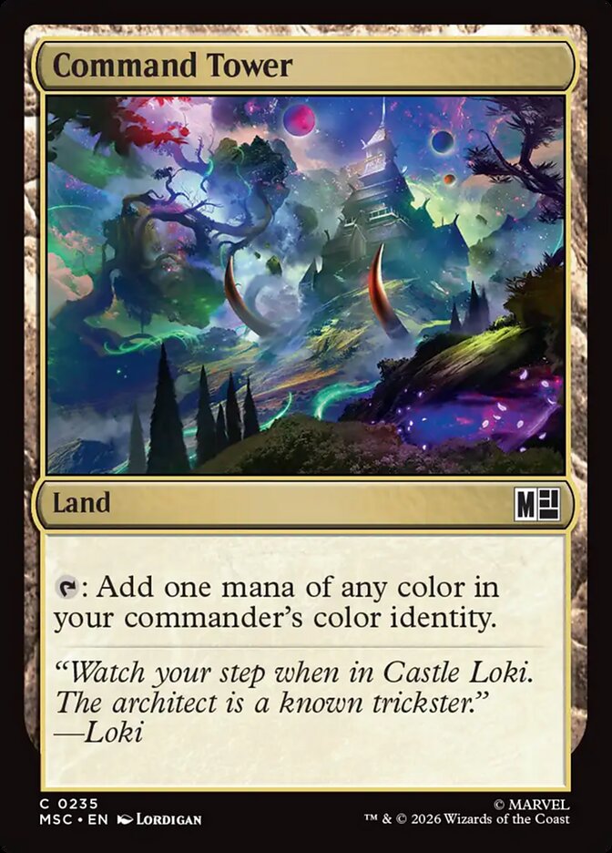 Command Tower - carta Magic The Gathering