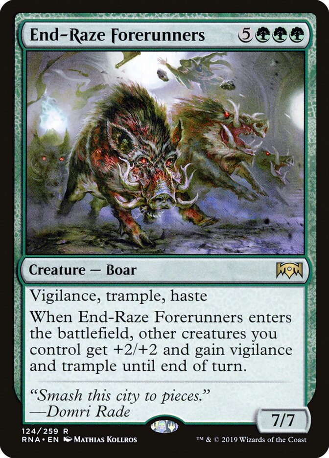 End-Raze Forerunners - carta Magic The Gathering