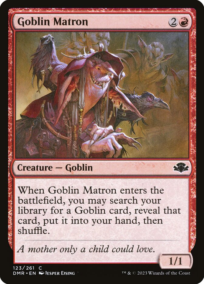 Goblin Matron - carta Magic The Gathering