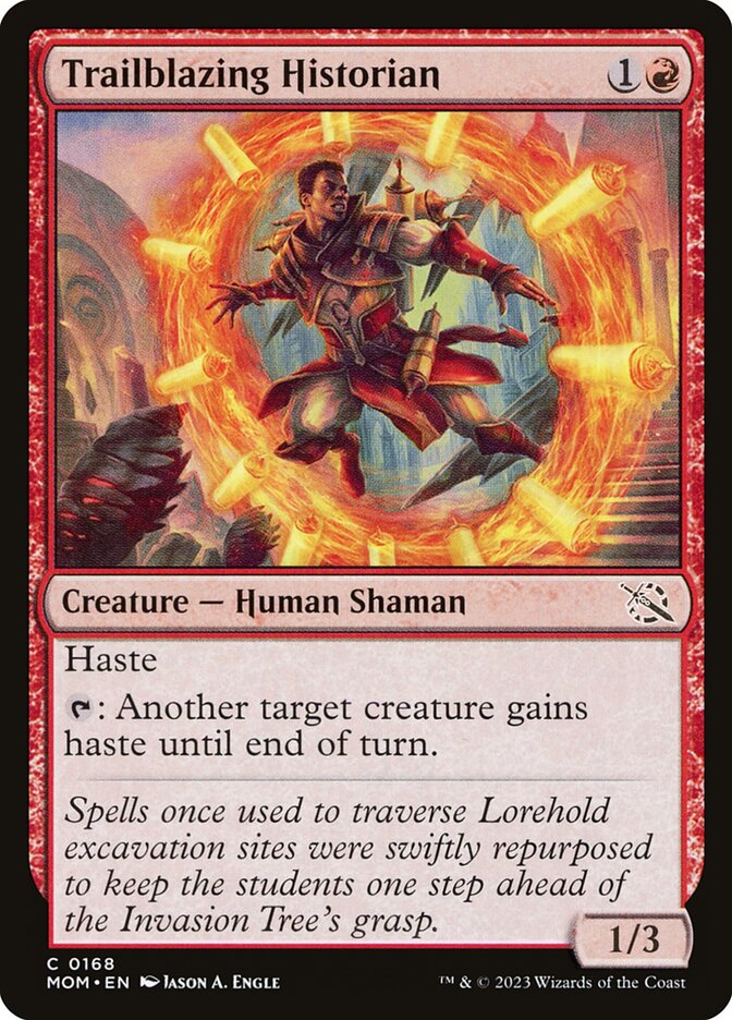 Trailblazing Historian - carta Magic The Gathering