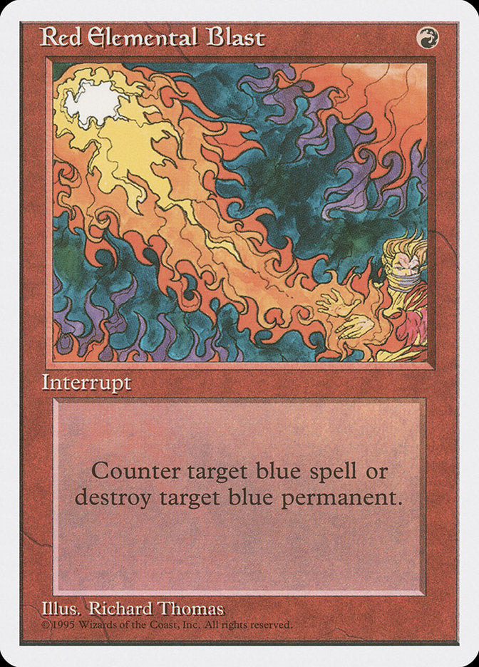 Red Elemental Blast - carta Magic The Gathering