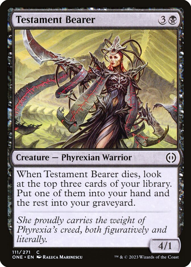 Testament Bearer - carta Magic The Gathering